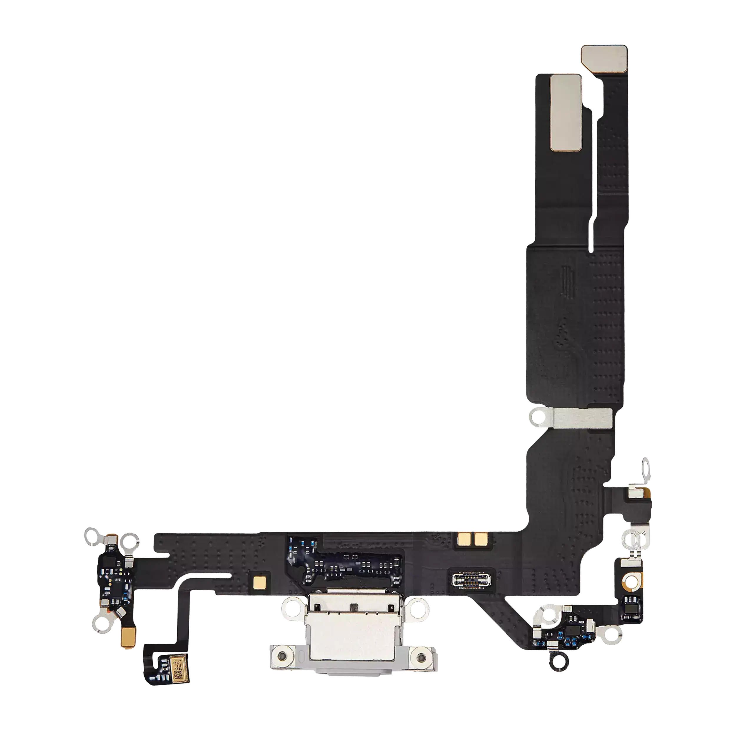 Charging Port Flex Cable for iPhone 16 (Premium) (White)