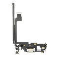 Ladebuchse-Flexkabel für iPhone 12 Pro Max (gebrauchter OEM-Ausbau) (Silber)