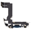 Charging Port Flex Cable for iPhone 13 Mini (Used OEM Pulled) (Blue)