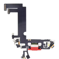 Charging Port Flex Cable for iPhone 12 Mini (used OEM part) (Red)