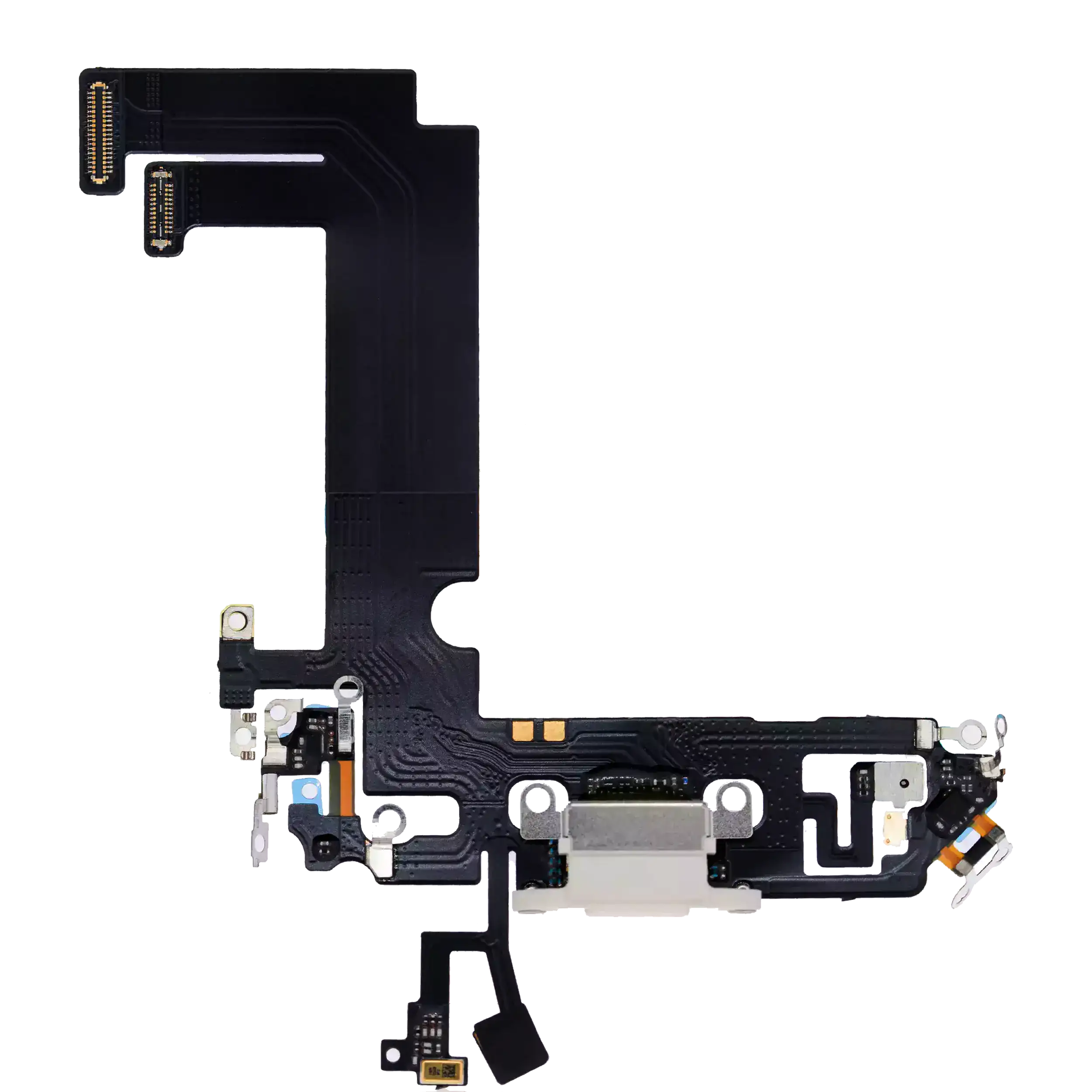 Ladebuchse-Flexkabel für iPhone 12 Mini (gebrauchter OEM-Ausbau) (Weiß)