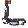 Charging Port Flex Cable for iPhone 12 (used OEM part) (Purple)