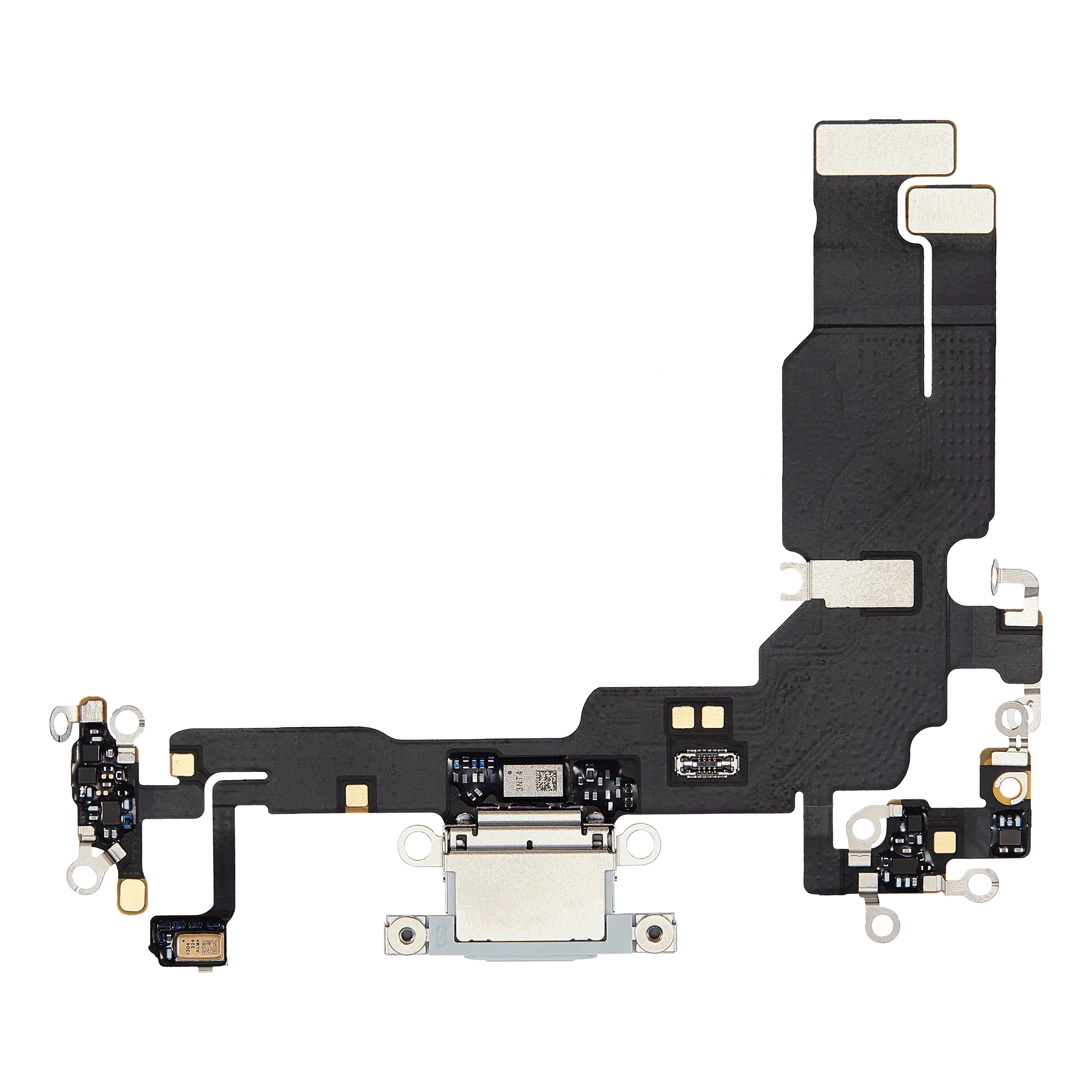 Charging Port Flex Cable for iPhone 15 (Premium) (Blue)