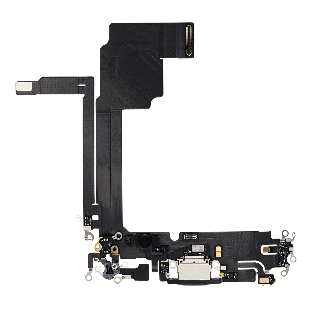 Charging Port Flex Cable for iPhone 15 Pro Max (Premium) (Black Titanium)