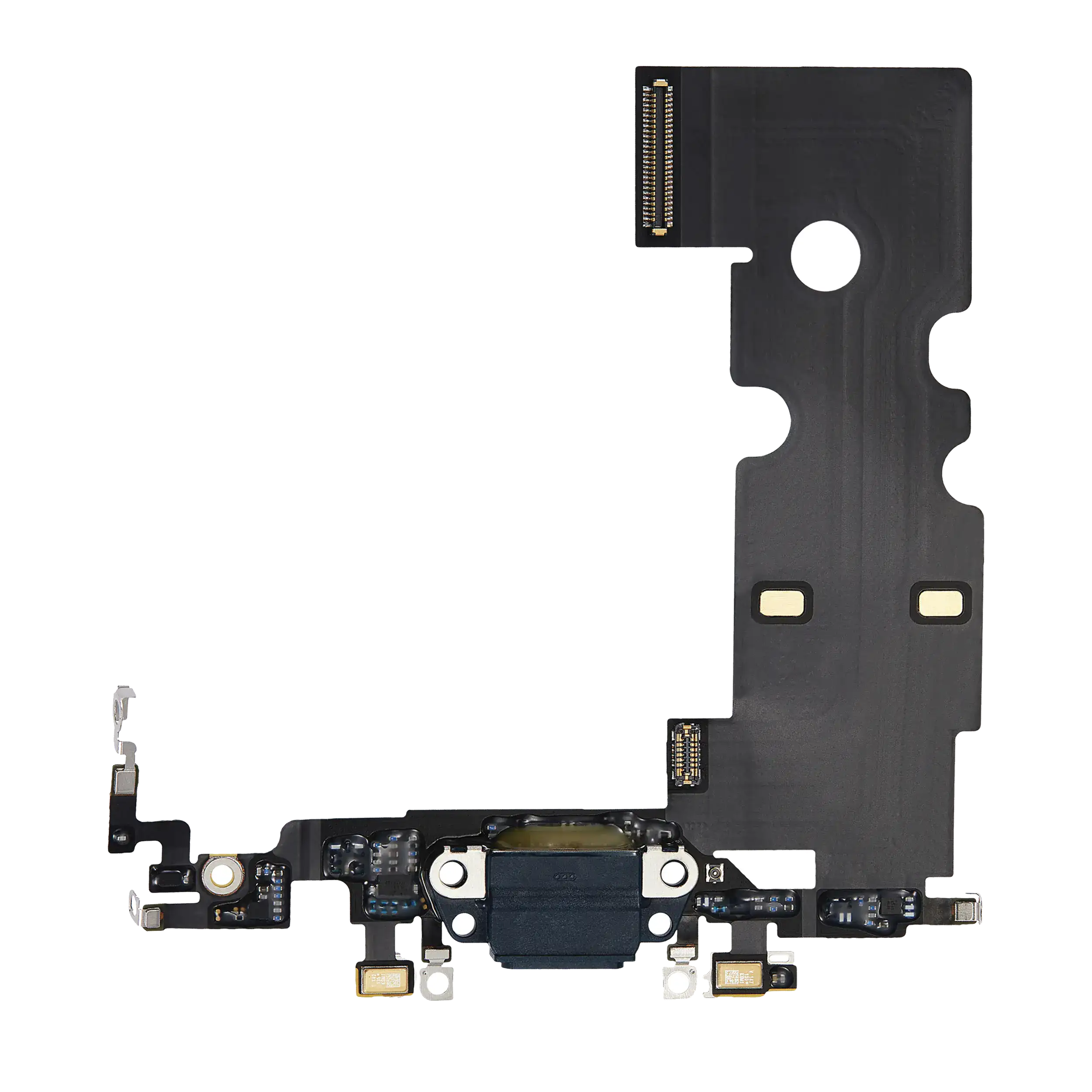 Charging Port Flex Cable for iPhone SE (2022) (Premium) (Midnight)