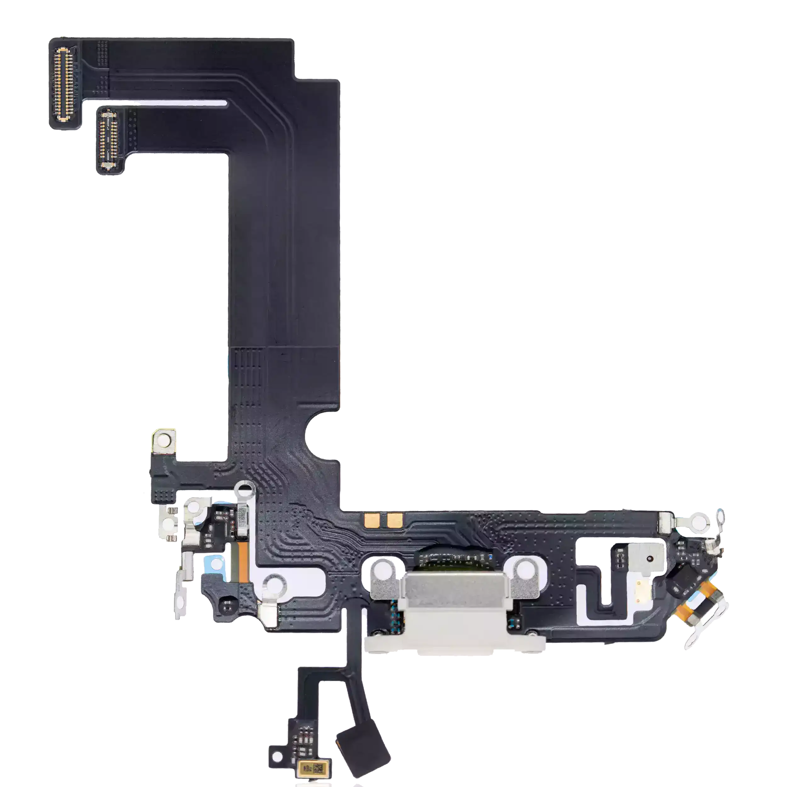 Charging Port Flex Cable for iPhone 12 Mini (Premium) (White)