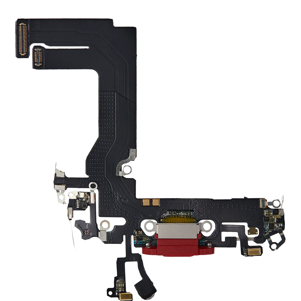 Ladebuchse-Flexkabel für iPhone 13 Mini (Aftermarket Plus) (Rot)
