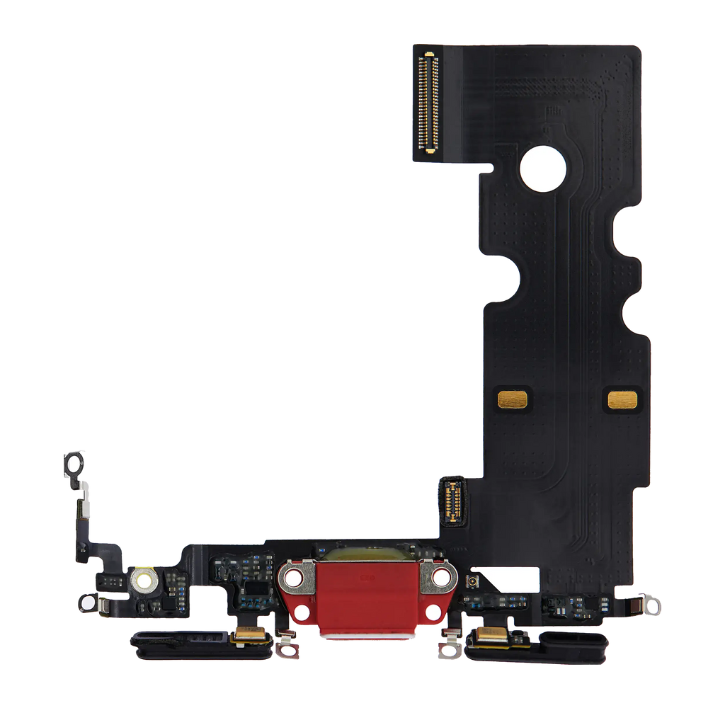 Charging Port Flex Cable for iPhone SE (2020) (Used OEM Part) (Red)