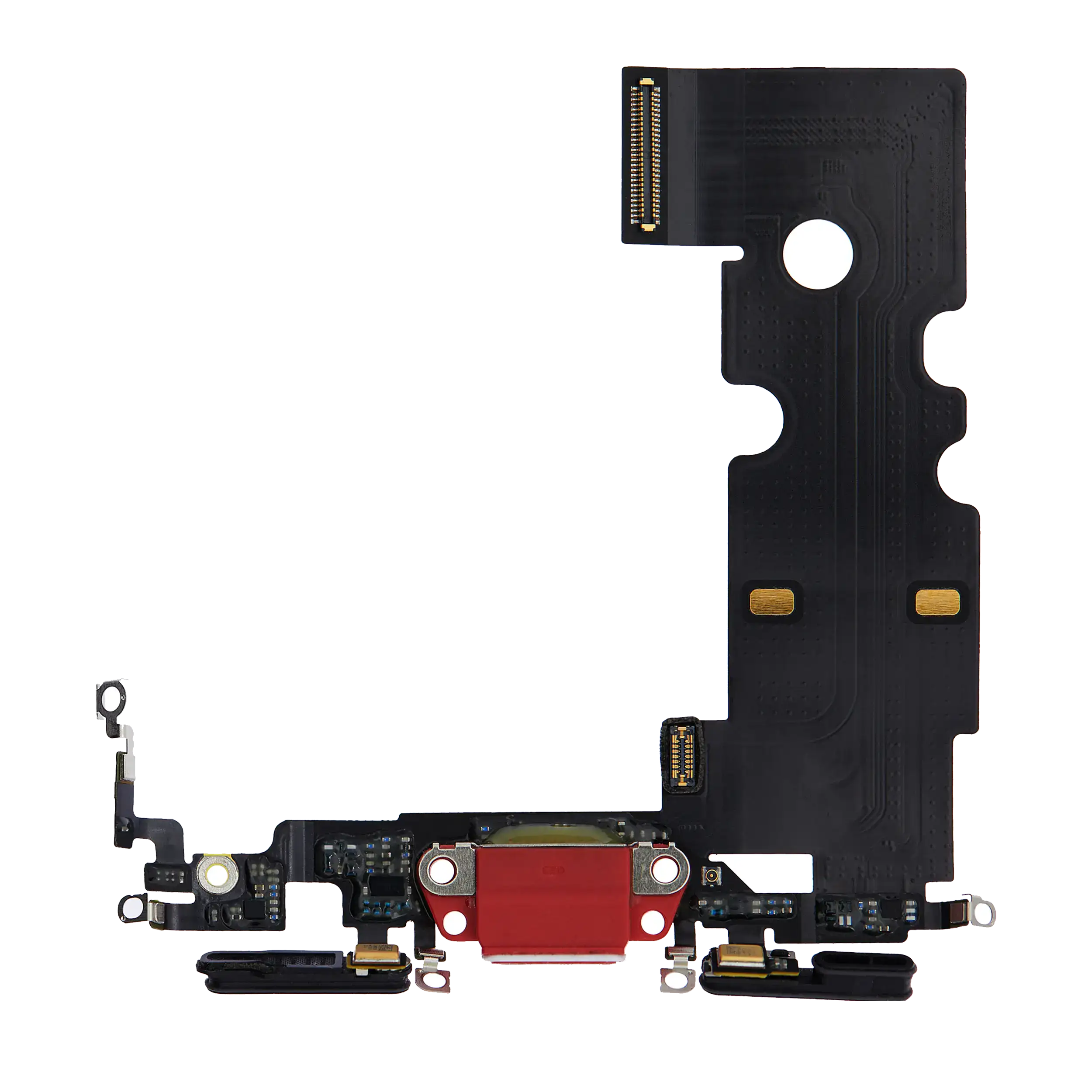 Charging Port Flex Cable for iPhone SE (2020) (Used OEM Part) (Red)