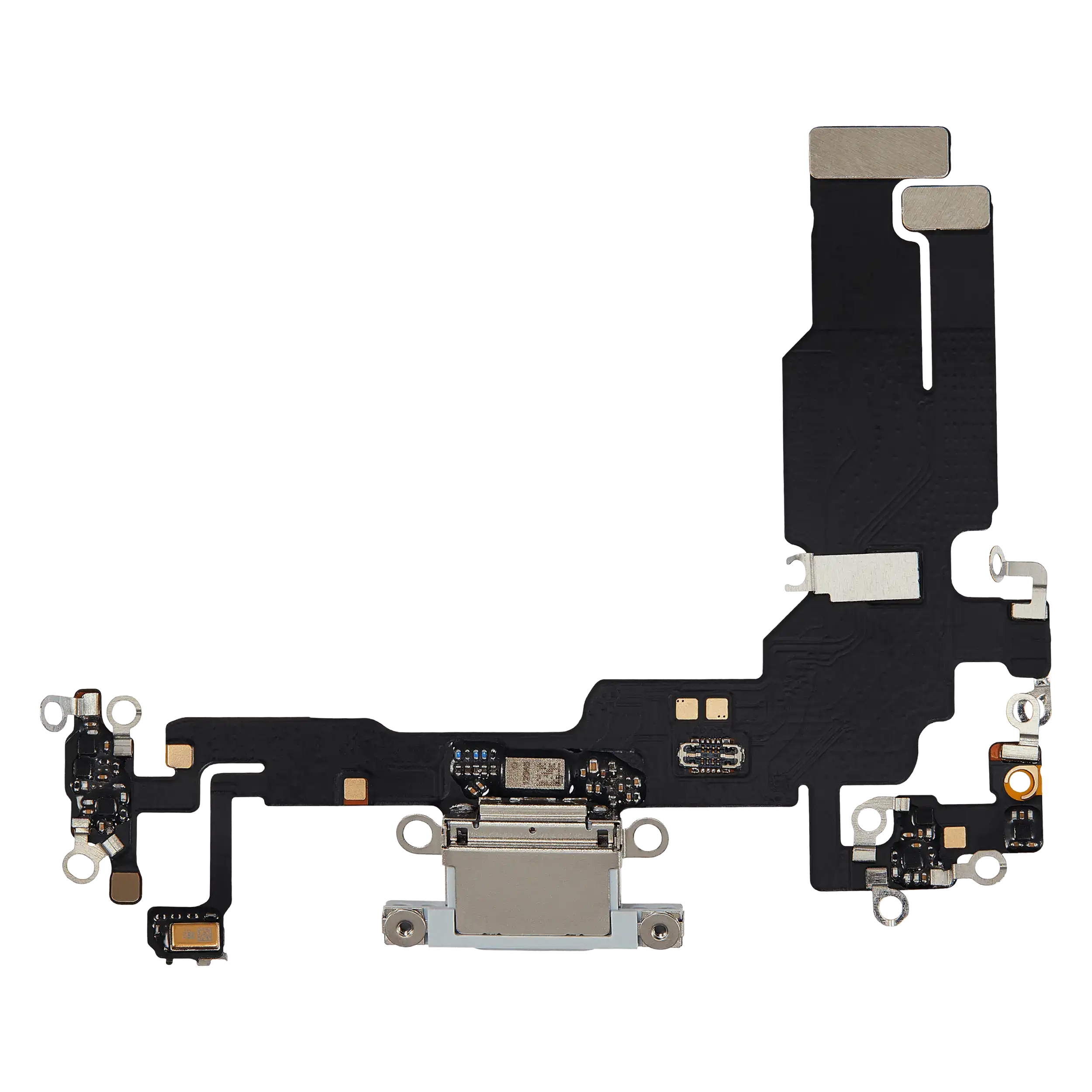 Charging Port Flex Cable for iPhone 15 (Aftermarket Plus) (Blue)