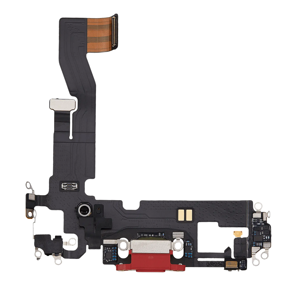 Charging Port Flex Cable for iPhone 12 (OEM Pull, Used) (Red)