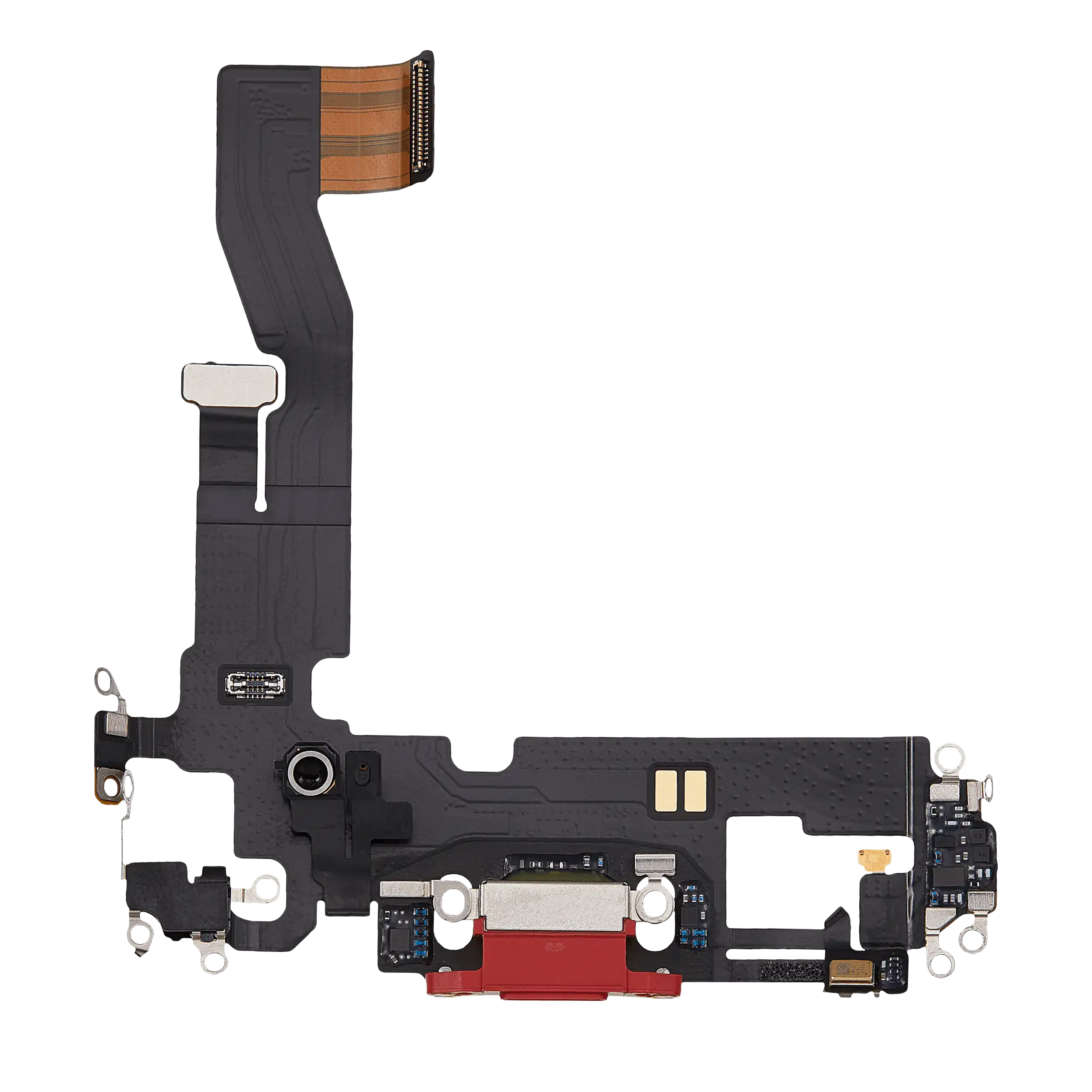 Charging Port Flex Cable for iPhone 12 (OEM Pull, Used) (Red)