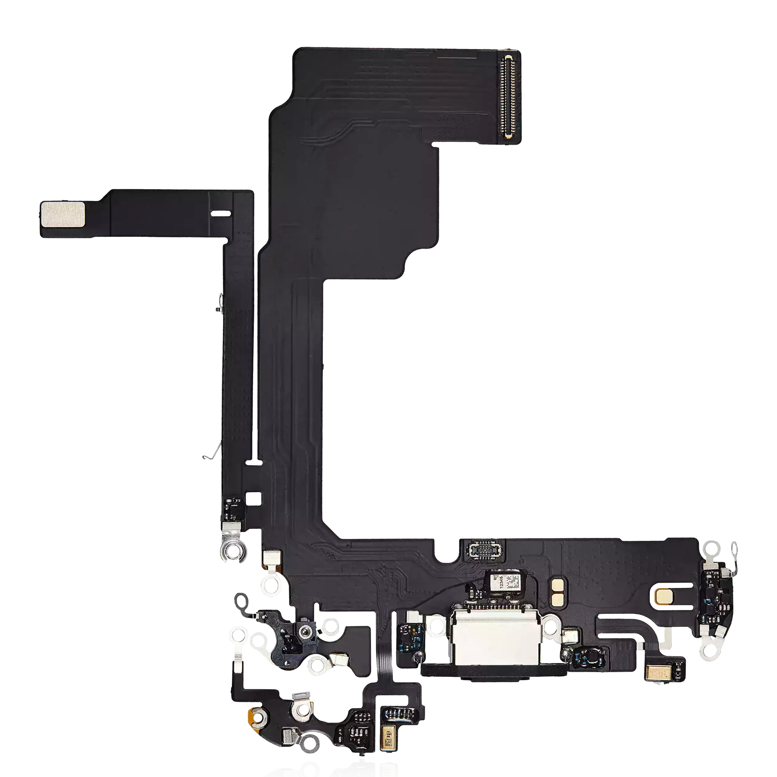 Charging Port Flex Cable for iPhone 15 Pro (Premium) (Black Titanium)
