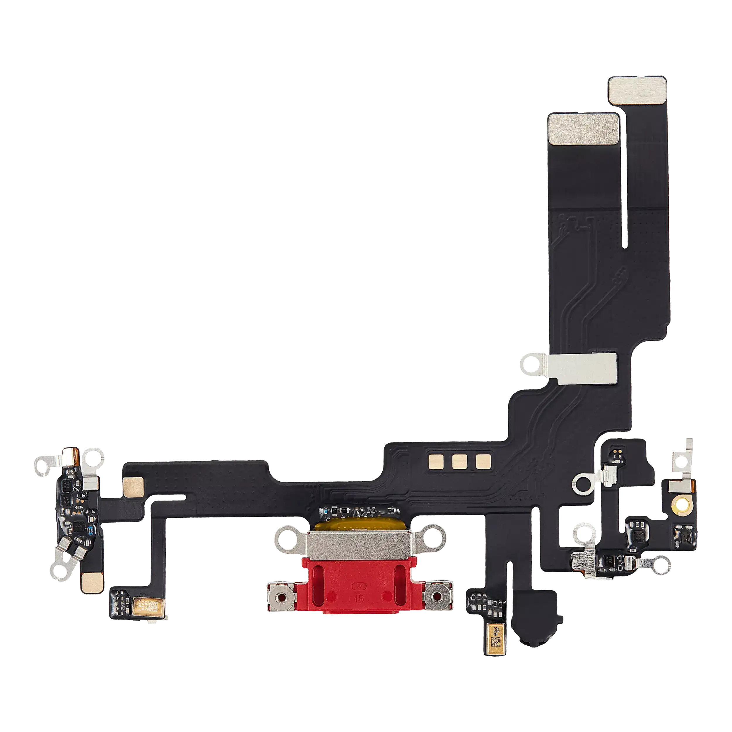 Ladebuchse-Flexkabel für iPhone 14 (Aftermarket Plus) (Rot)