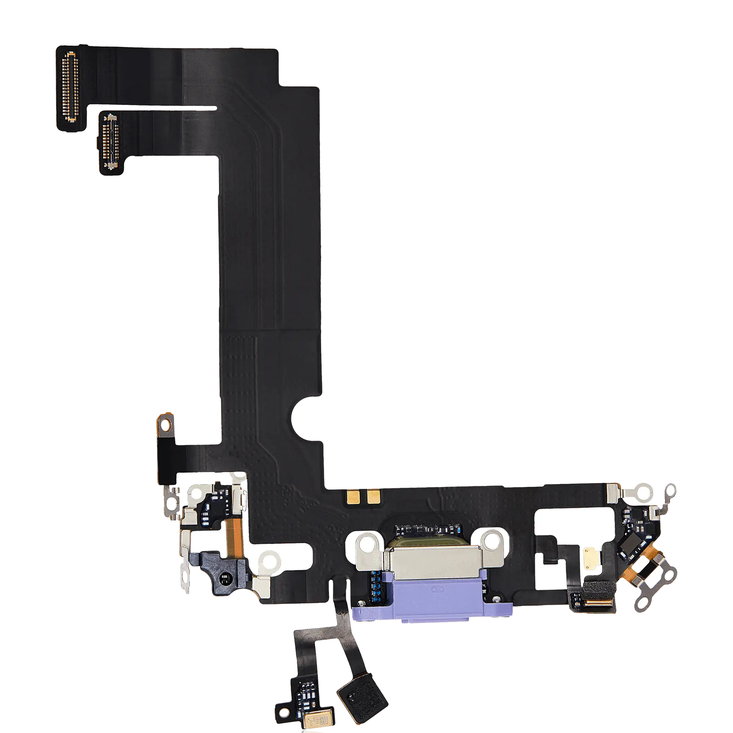 Charging Port Flex Cable for iPhone 12 Mini (Premium) (Purple)