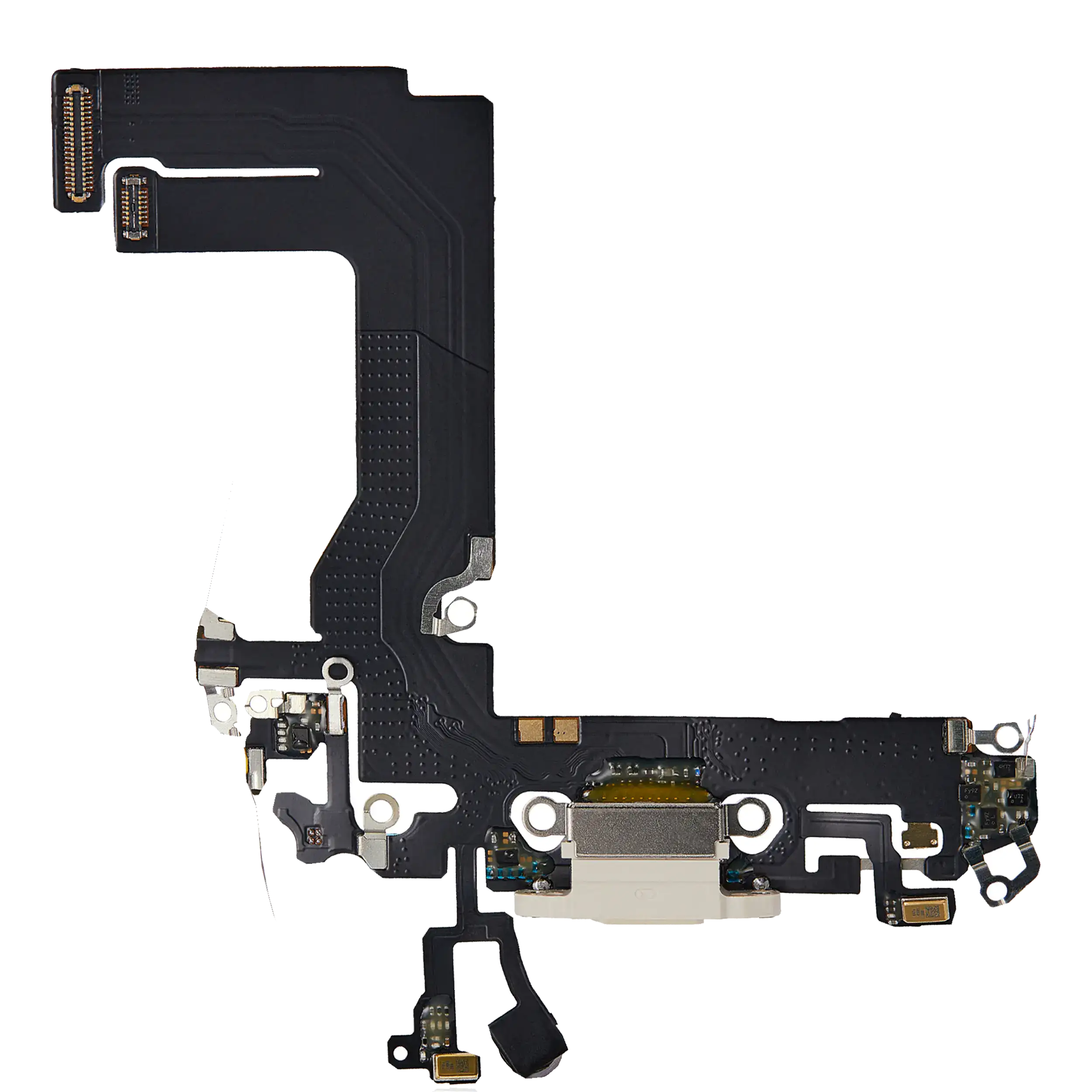 Ladebuchse-Flexkabel für iPhone 13 Mini (Aftermarket Plus) (Starlight)