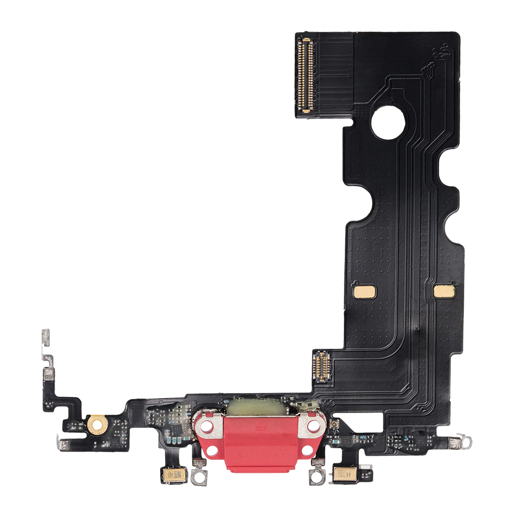 Ladebuchse-Flexkabel für iPhone SE (2020) (Aftermarket Plus) (Rot)