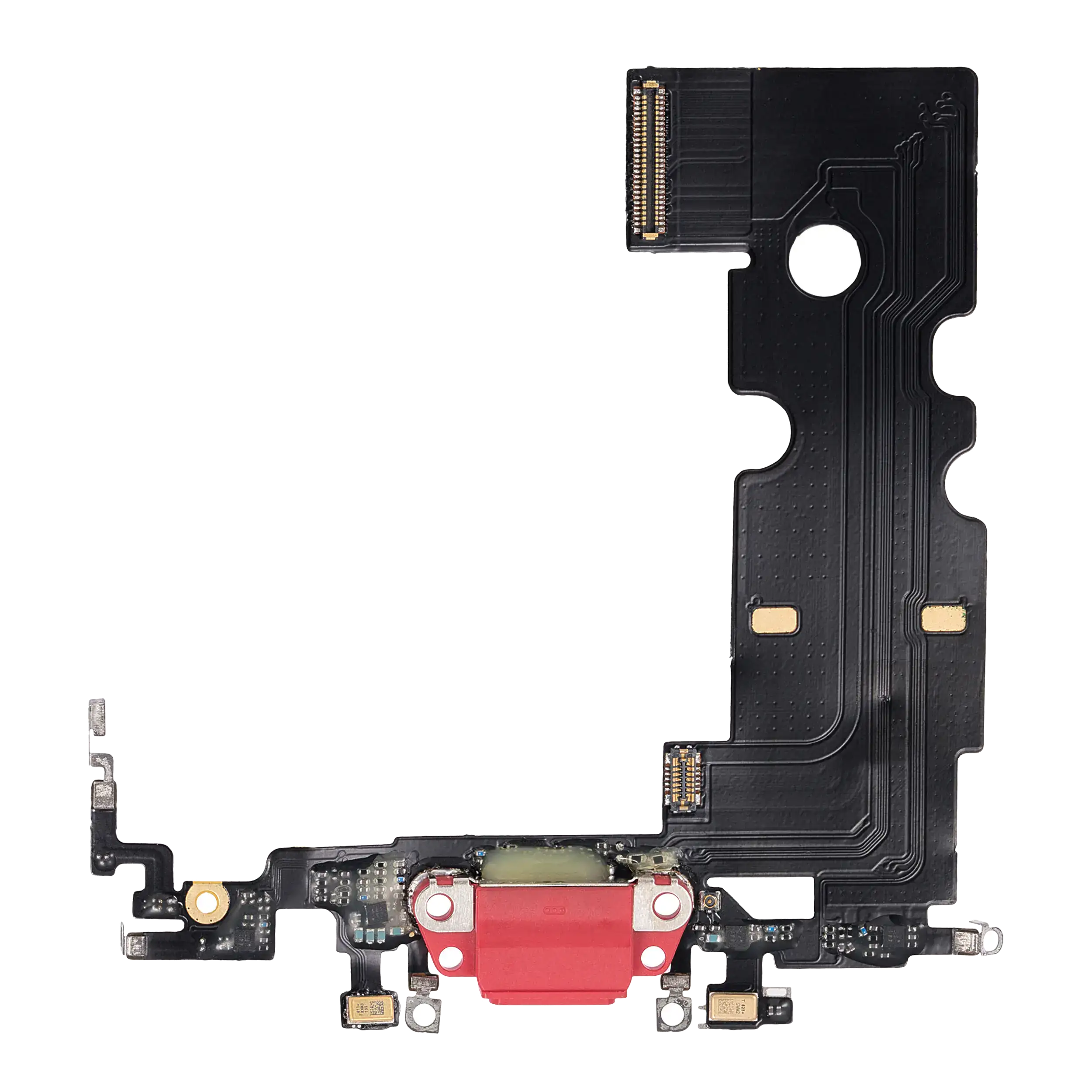 Ladebuchse-Flexkabel für iPhone SE (2020) (Aftermarket Plus) (Rot)