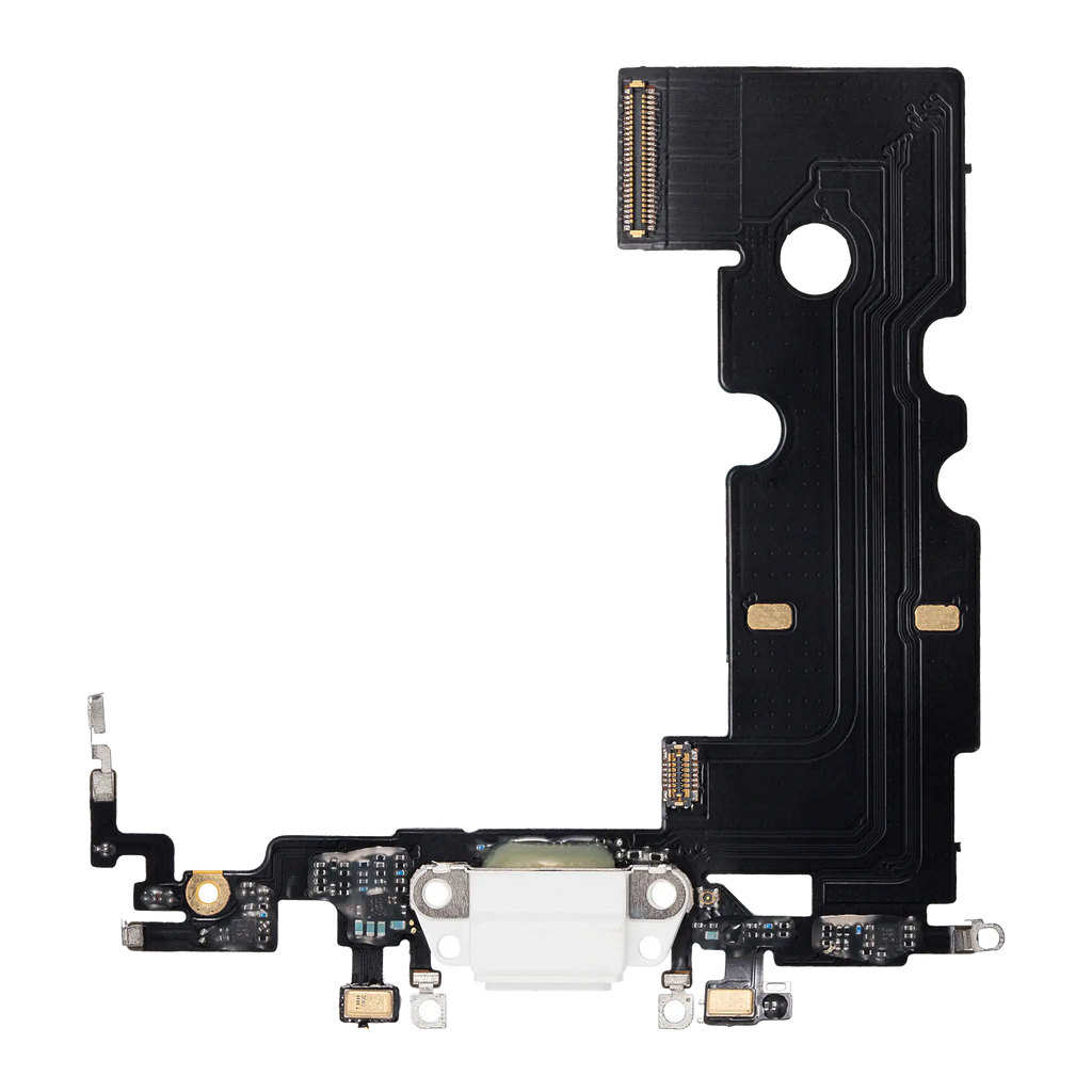 Ladebuchse-Flexkabel für iPhone SE (2020) (Aftermarket Plus) (Weiß)