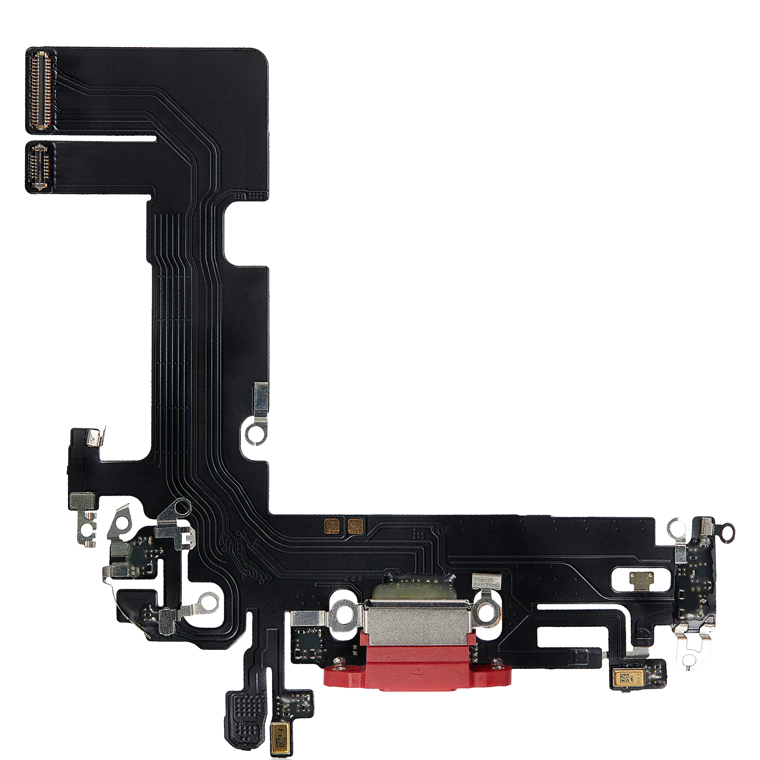 Ladebuchse-Flexkabel für iPhone 13 (Aftermarket Plus) (Rot)