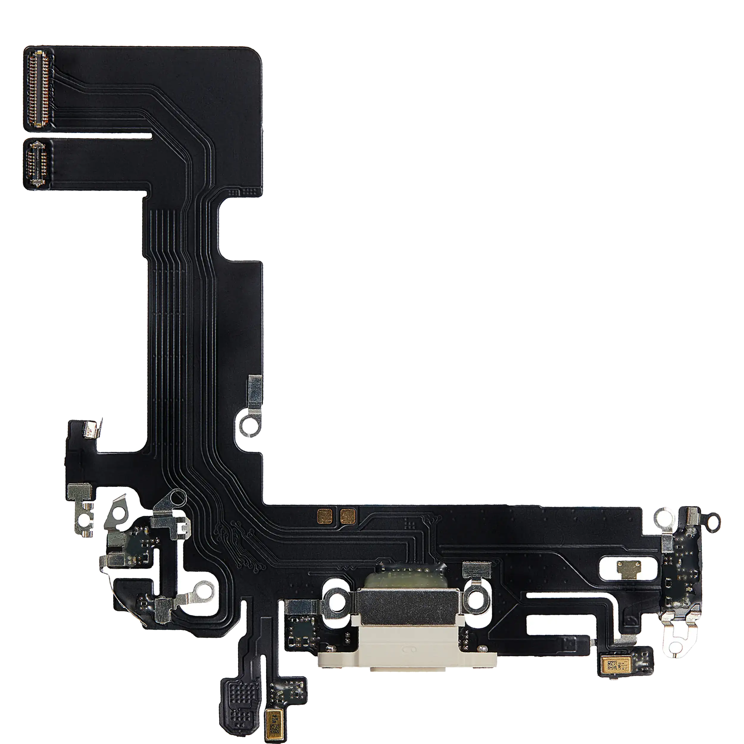 Ladebuchse-Flexkabel für iPhone 13 (Aftermarket Plus) (Starlight)