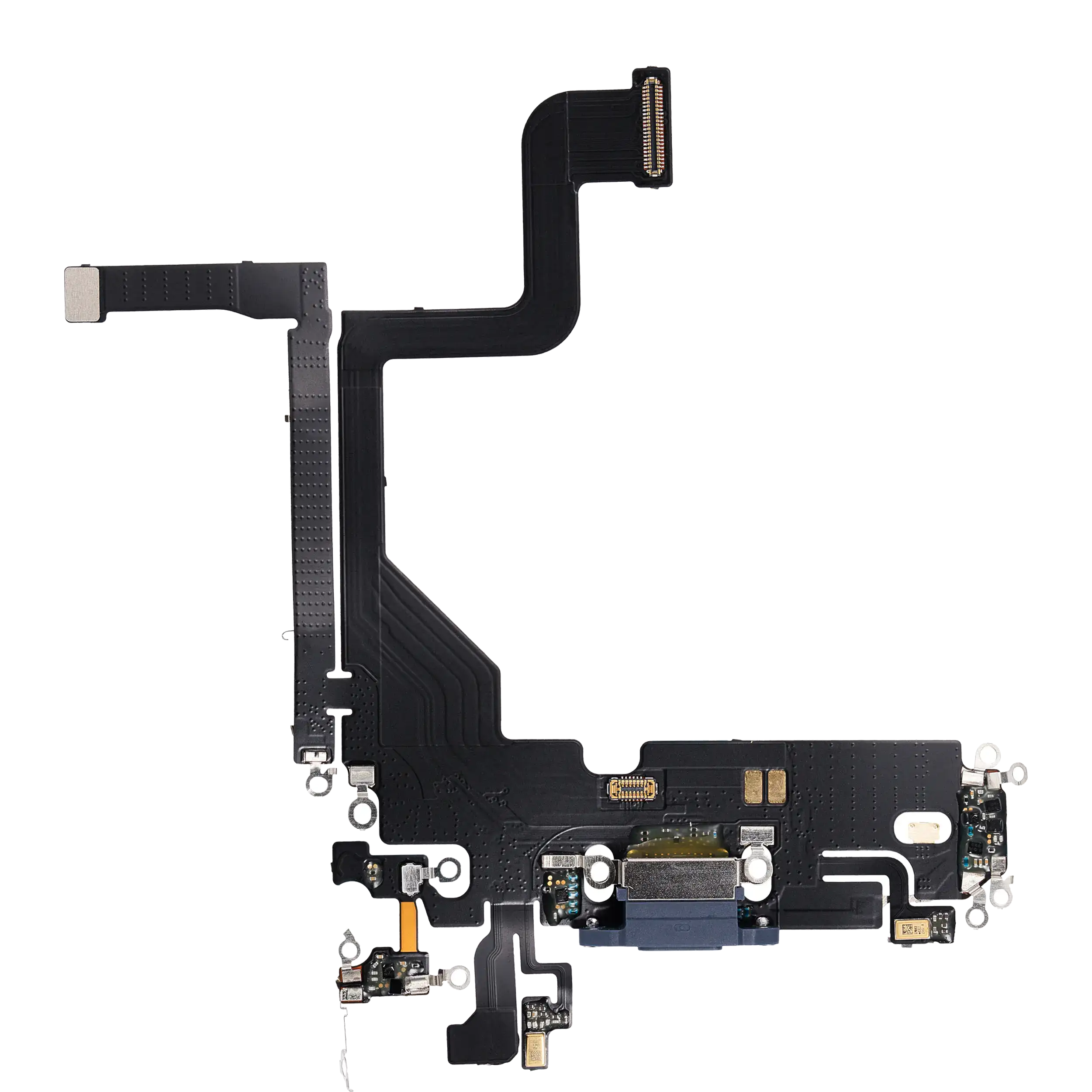 Ladebuchse-Flexkabel für iPhone 13 Pro (Aftermarket Plus) (Sierra Blau)