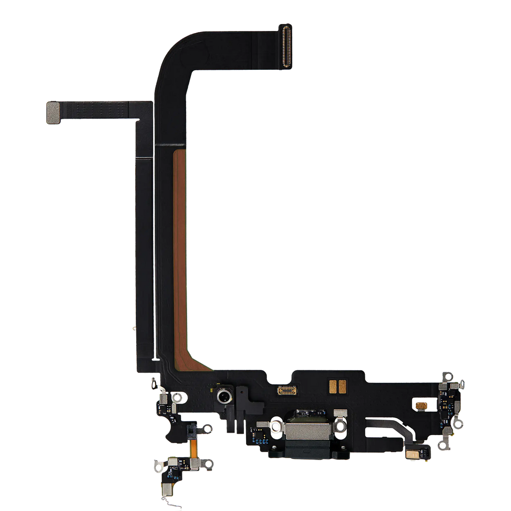Ladebuchse-Flexkabel für iPhone 13 Pro Max (Gebrauchter Ausbau/Pull, gebraucht) (Alpine Grün)