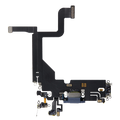 Ladebuchsen-Flexkabel für iPhone 13 Pro (gebrauchter OEM-Ausbau) (Sierra Blau)
