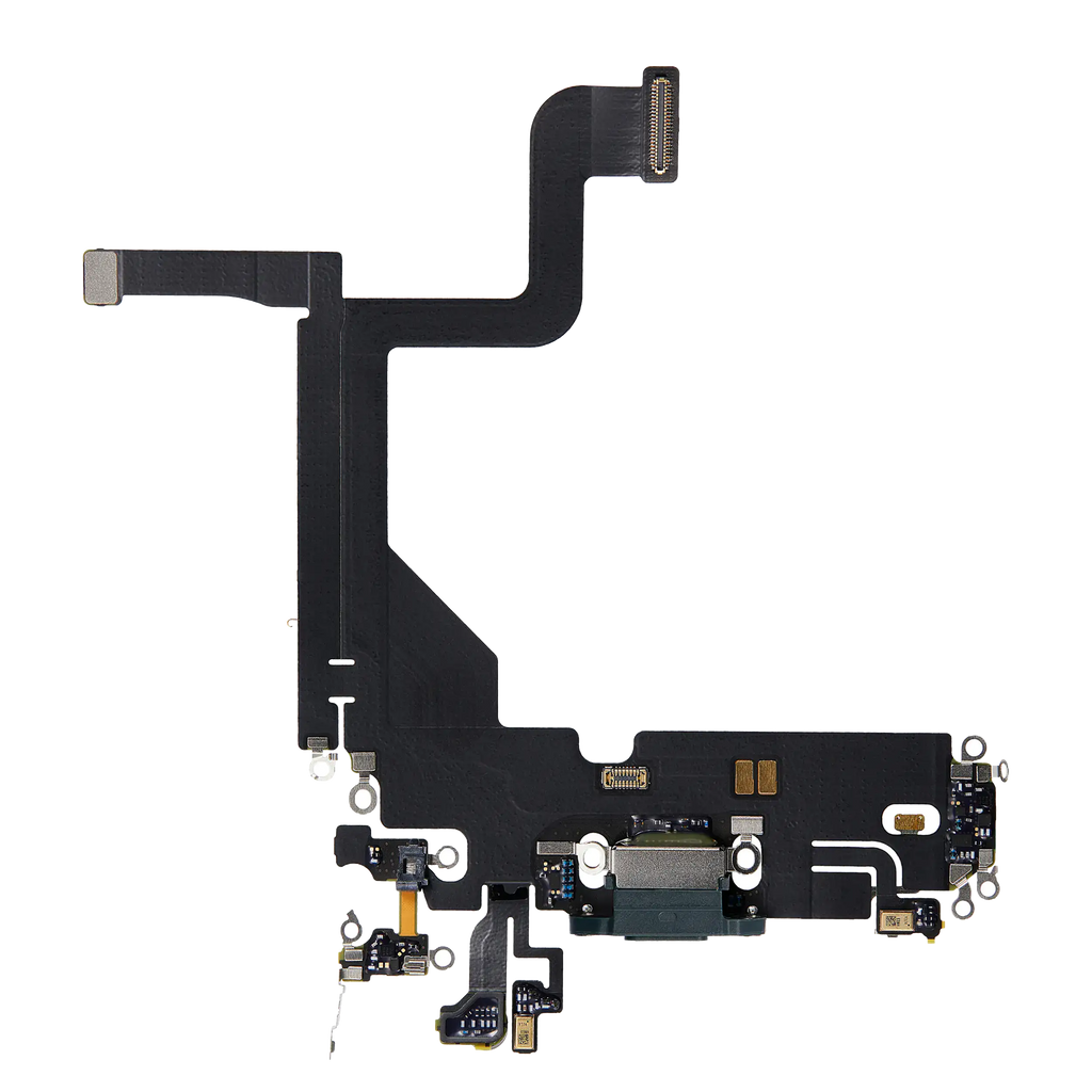 Ladebuchse-Flexkabel für iPhone 13 Pro (Gebraucht, Gebrauchter Ausbau/Pull) (Alpine Grün)