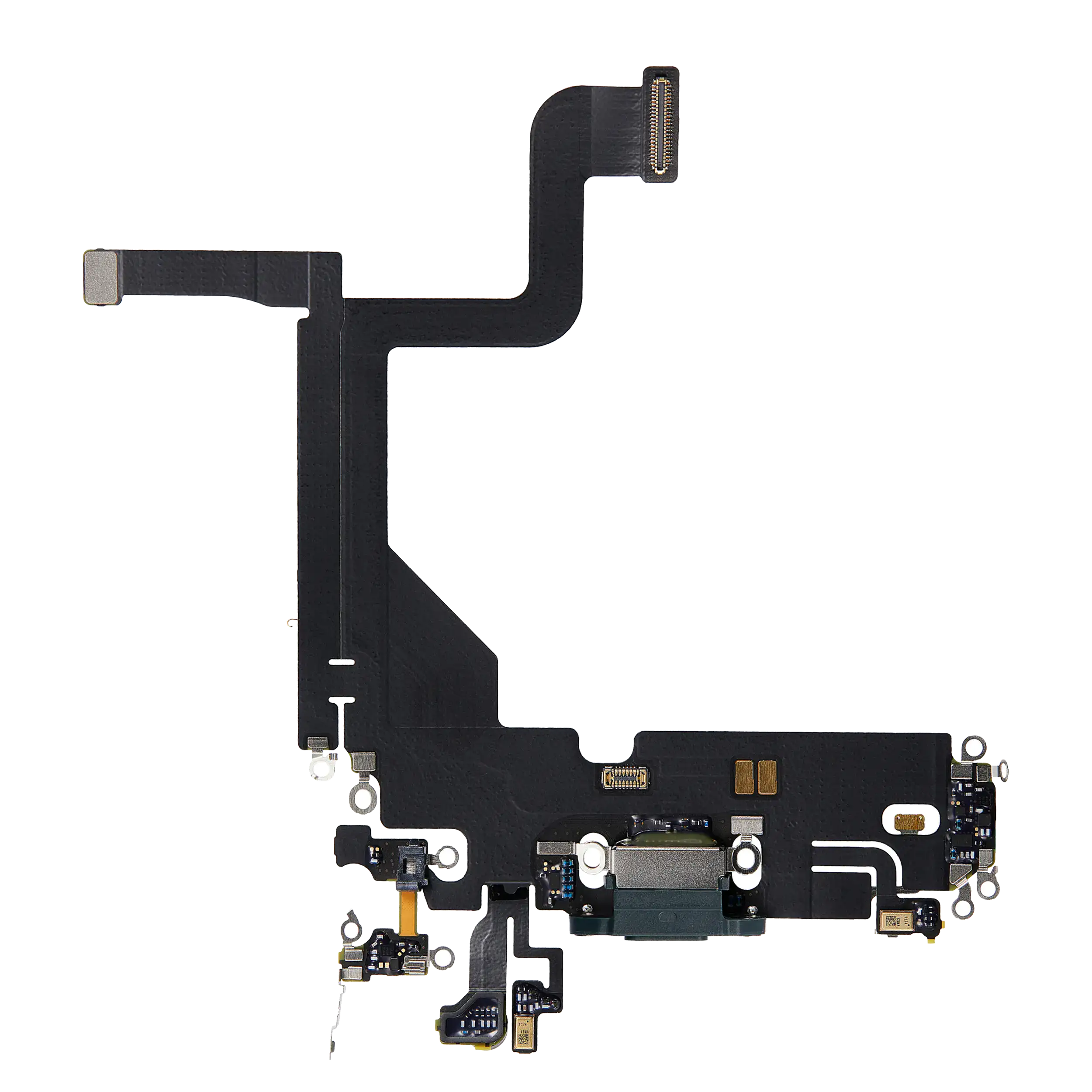 Ladebuchse-Flexkabel für iPhone 13 Pro (Gebraucht, Gebrauchter Ausbau/Pull) (Alpine Grün)