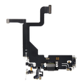 Charging Port Flex Cable for iPhone 13 Pro (Used OEM Pulled) (Graphite)