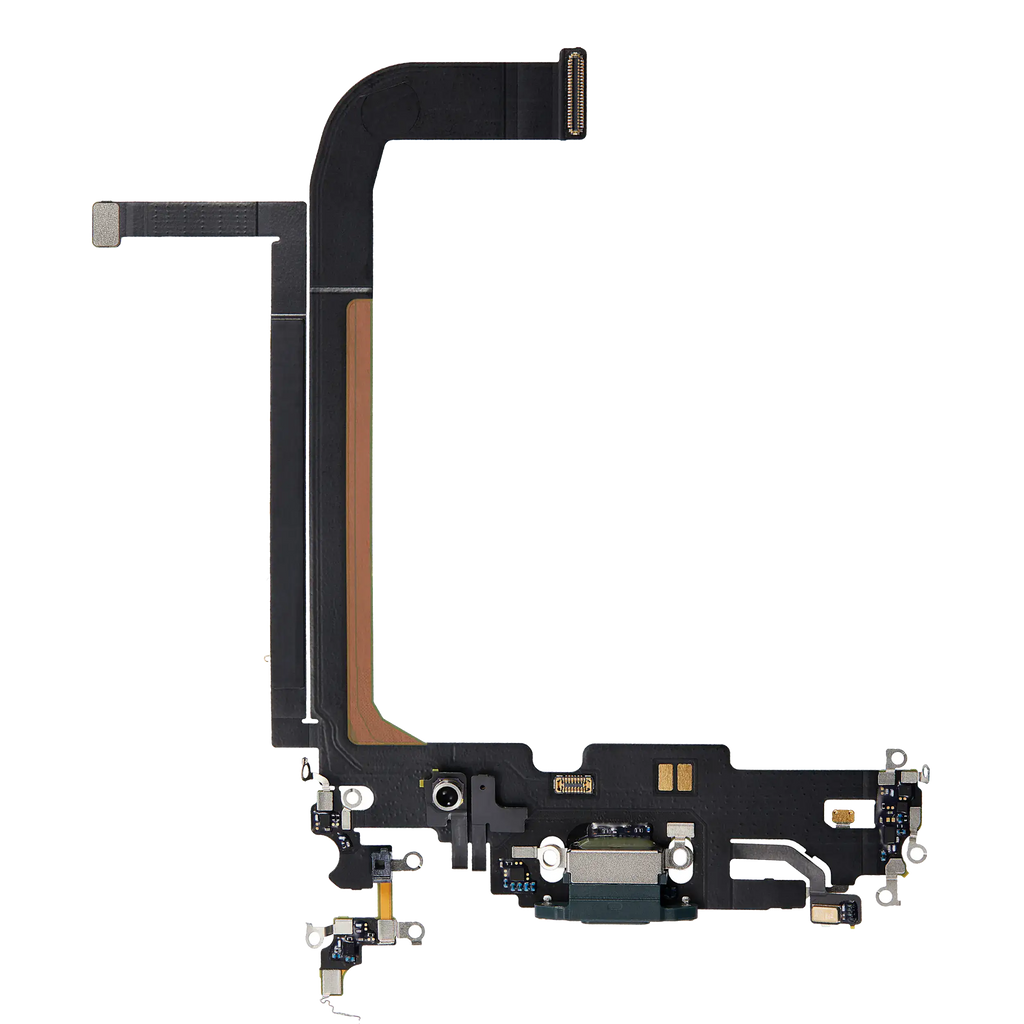 Ladebuchse-Flexkabel für iPhone 13 Pro Max (Premium) (Alpine Grün)