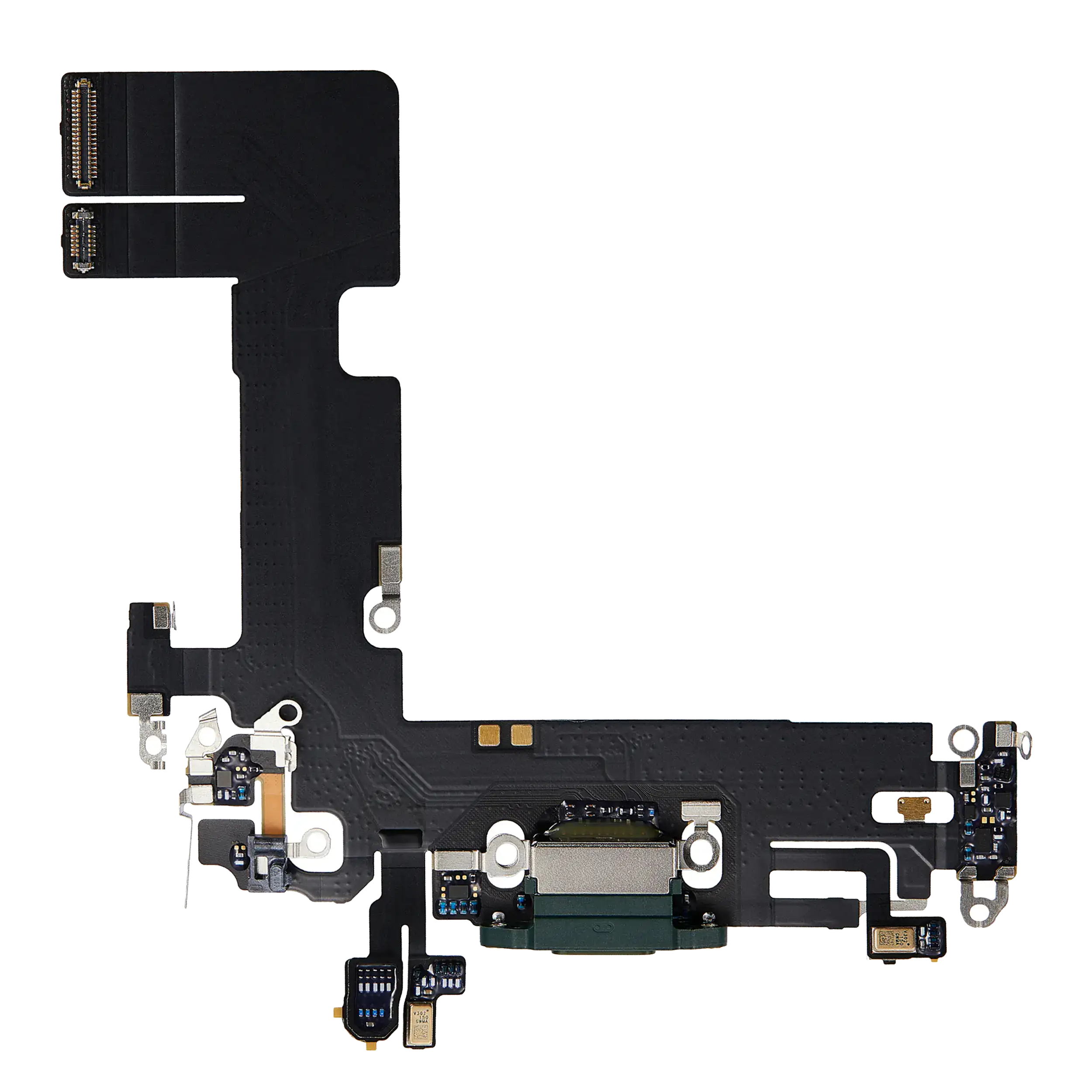 Charging Port Flex Cable for iPhone 13 (Premium) (Green)