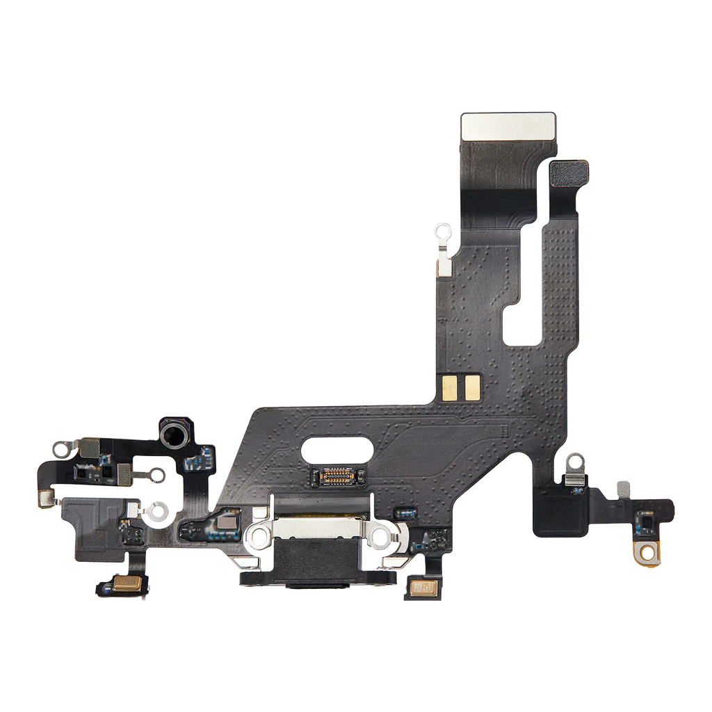 Ladebuchse Flexkabel für iPhone 11 (Gebrauchter Ausbau/Pull) (Schwarz)
