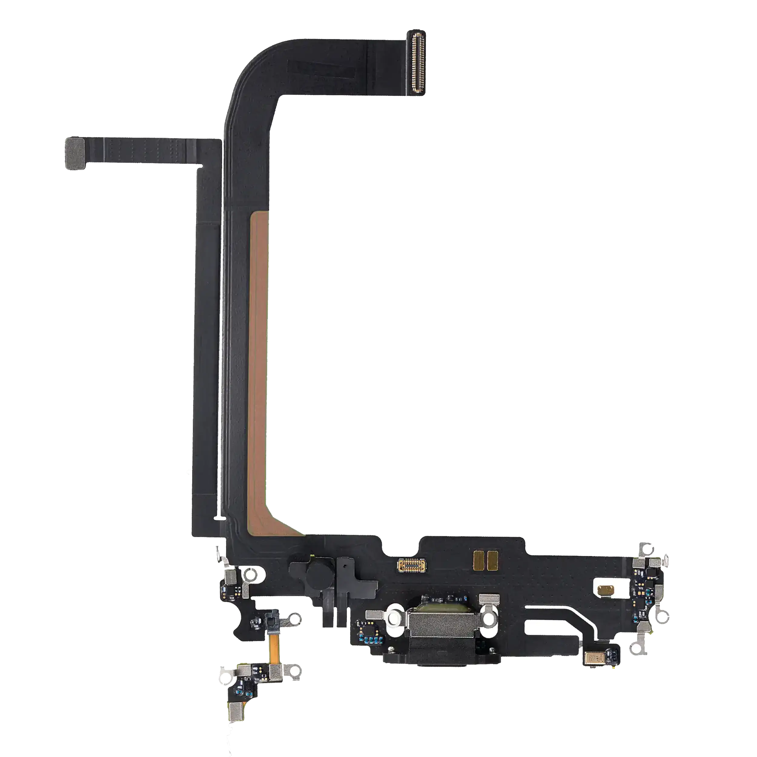 Charging Port Flex Cable for iPhone 13 Pro Max (Used OEM Pulled) (Graphite)