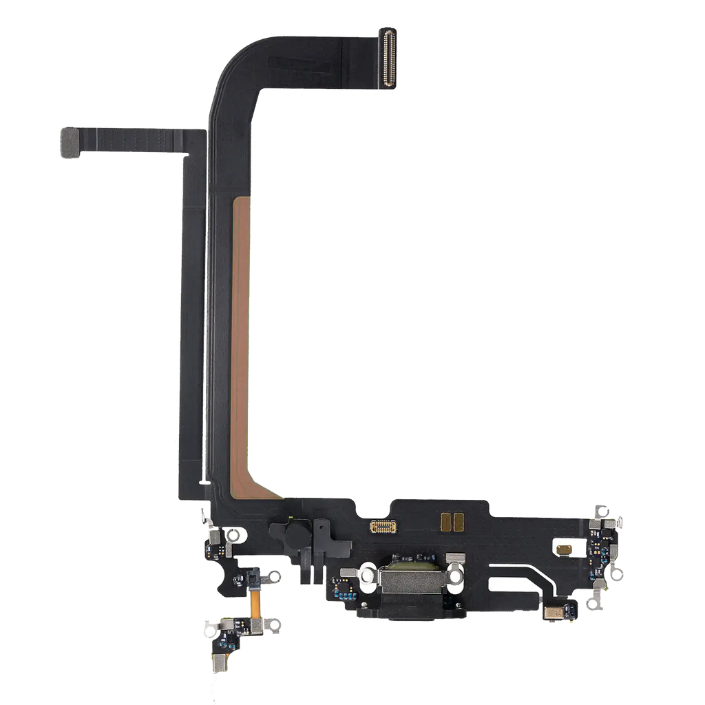Charging Port Flex Cable for iPhone 13 Pro Max (Used OEM Pulled) (Graphite)