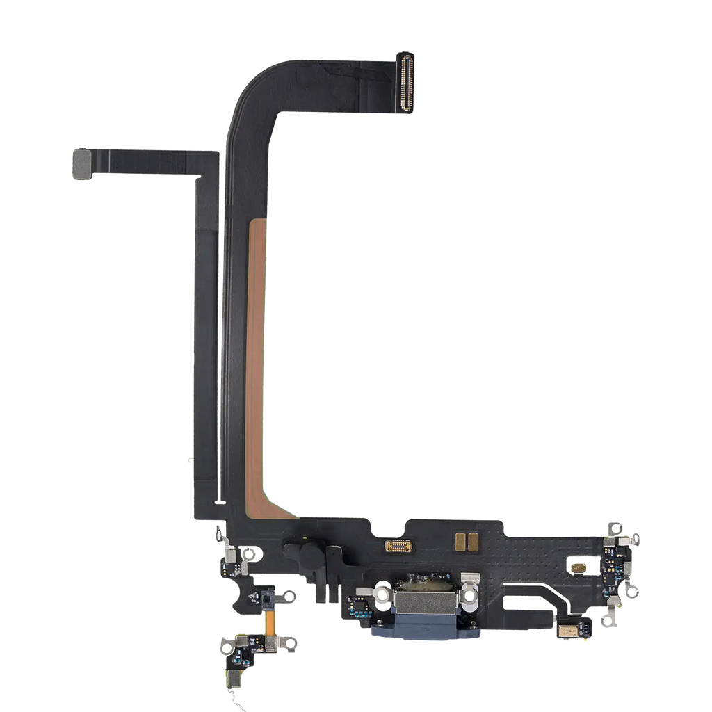 Charging Port Flex Cable for iPhone 13 Pro Max (Used OEM Pulled) (Sierra Blue)