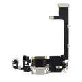 Charging Port Flex Cable with PCB for iPhone 11 Pro (Used OEM Part, Silver)