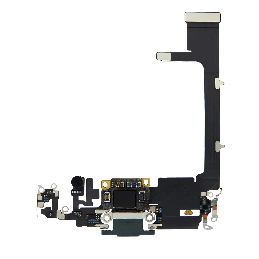 Ladebuchse-Flexkabel mit Platine für iPhone 11 Pro (Midnight Green, Gebrauchter Ausbau/Pull)