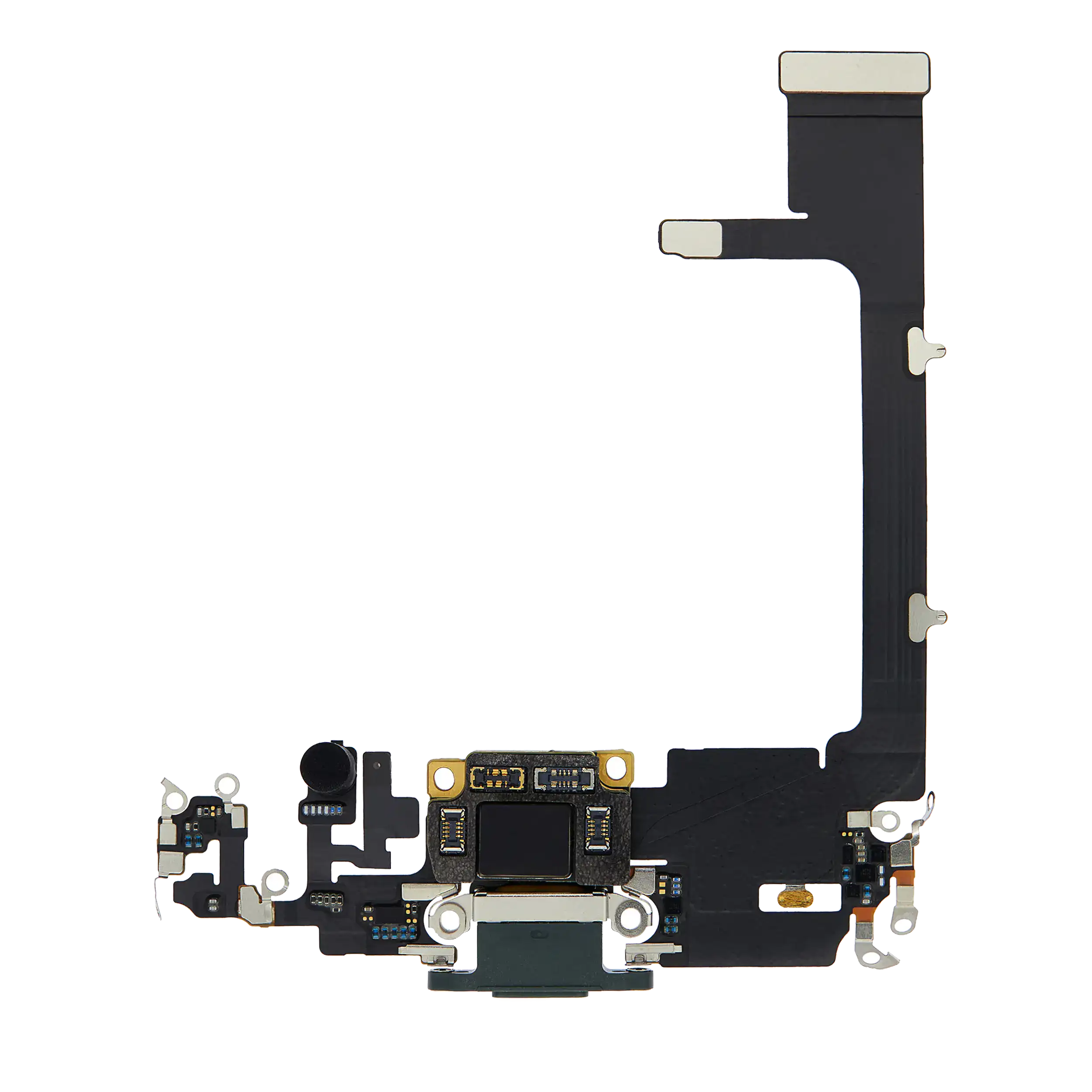 Ladebuchse-Flexkabel mit Platine für iPhone 11 Pro (Midnight Green, Gebrauchter Ausbau/Pull)