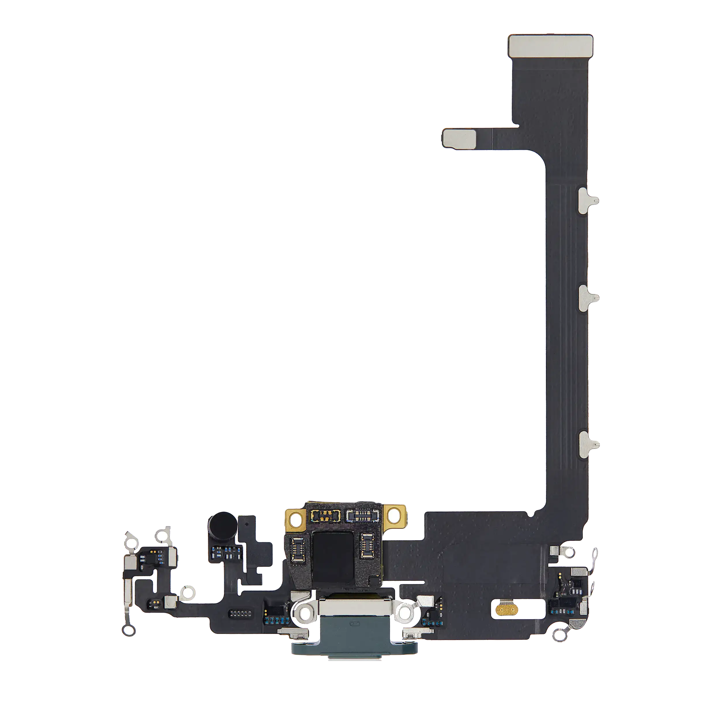 Ladebuchse-Flexkabel mit Platine für iPhone 11 Pro Max (Midnight Green, (Gebrauchter Ausbau/Pull)