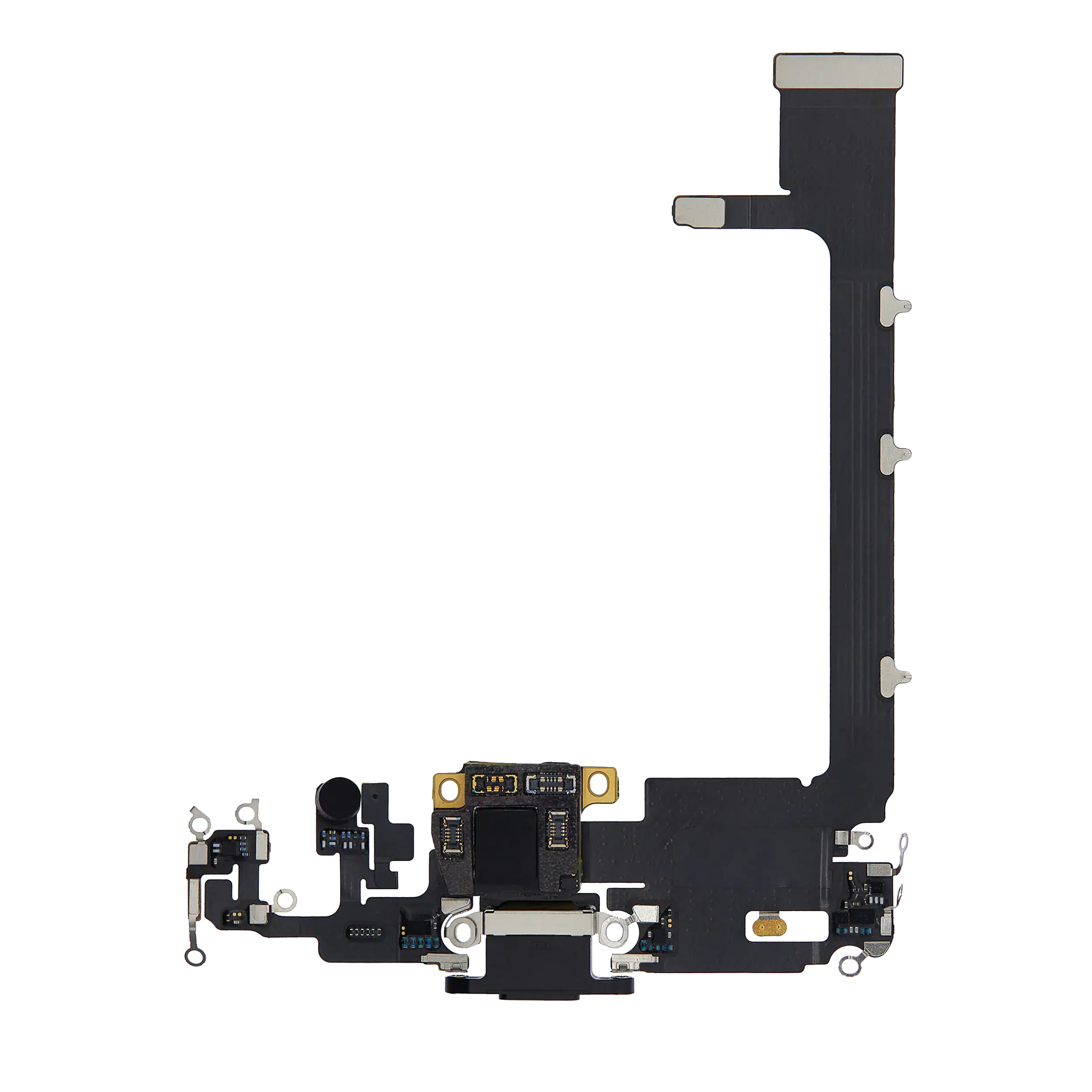 Charging Port Flex Cable with PCB for iPhone 11 Pro Max (Used OEM Part) (Space Gray)