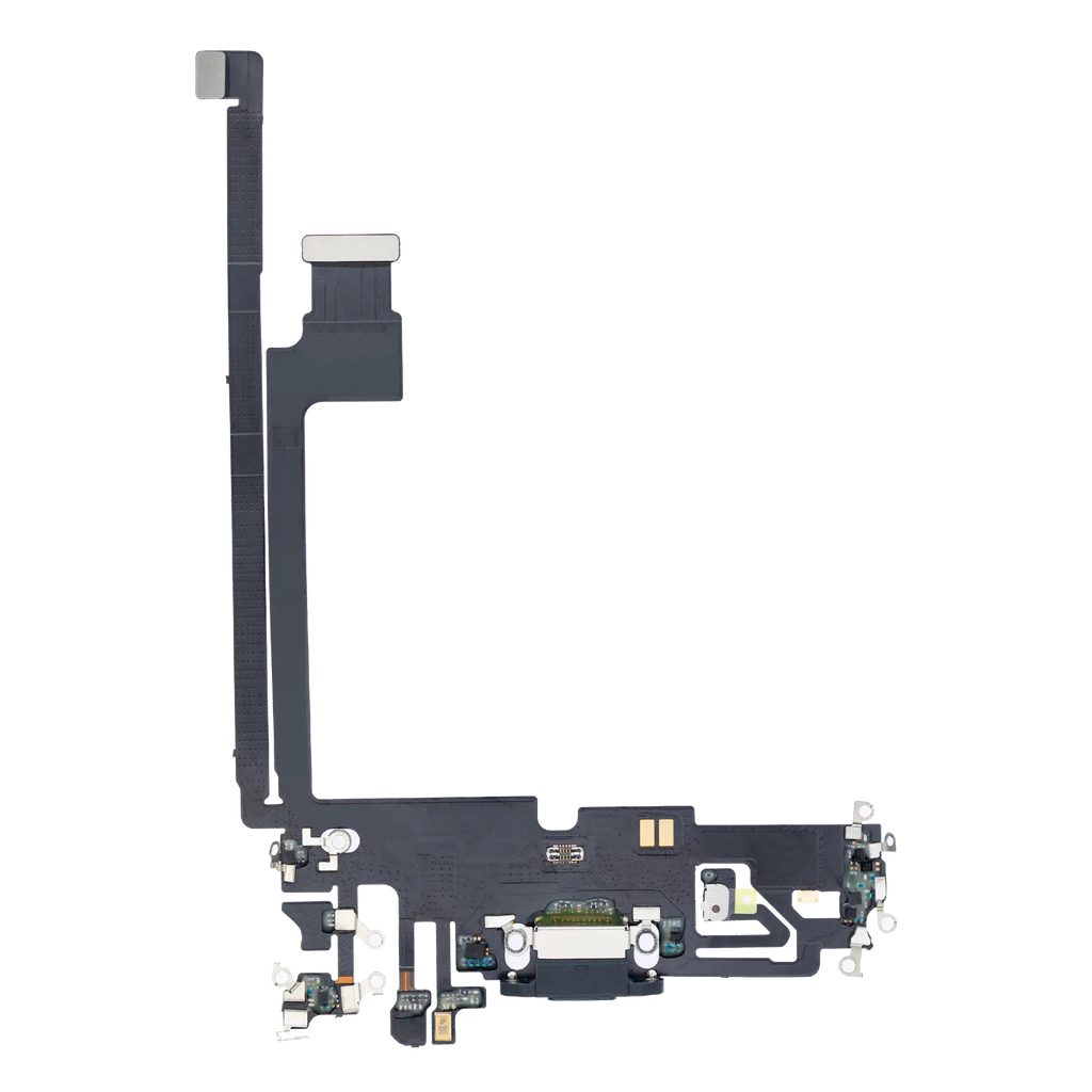 Charging Port Flex Cable for iPhone 12 Pro Max (Aftermarket Plus) (Pacific Blue)