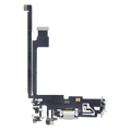 Ladebuchse-Flexkabel für iPhone 12 Pro Max (Aftermarket Plus) (Silber)