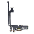 Charging Port Flex Cable for iPhone 12 Pro Max (Aftermarket Plus) (Gold)