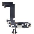 Ladebuchse-Flexkabel für iPhone 12 Mini (Aftermarket Plus) (Weiß)
