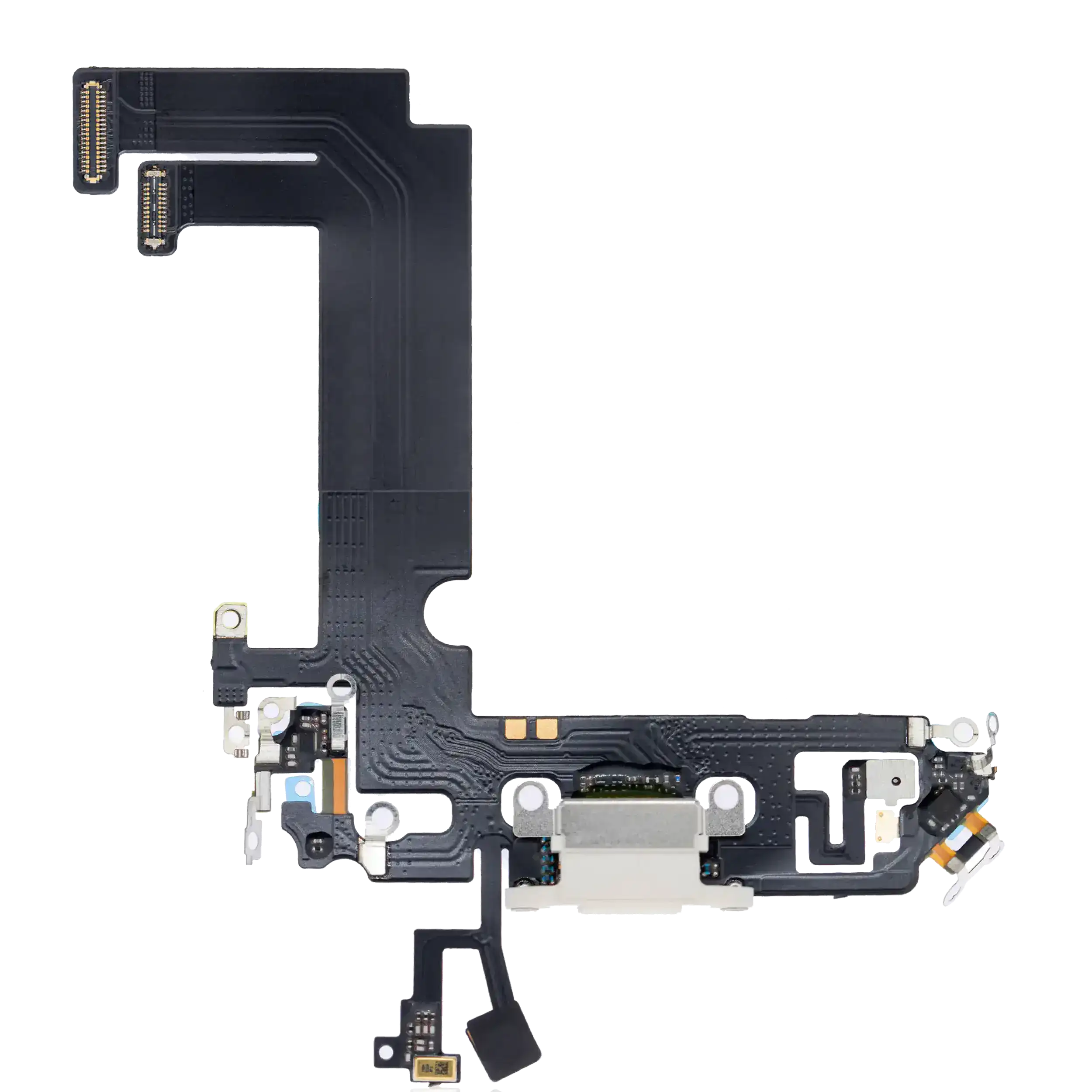 Charging Port Flex Cable for iPhone 12 Mini (Aftermarket Plus) (White)