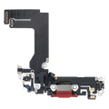 Charging Port Flex Cable for iPhone 13 Mini (Premium) (Red)