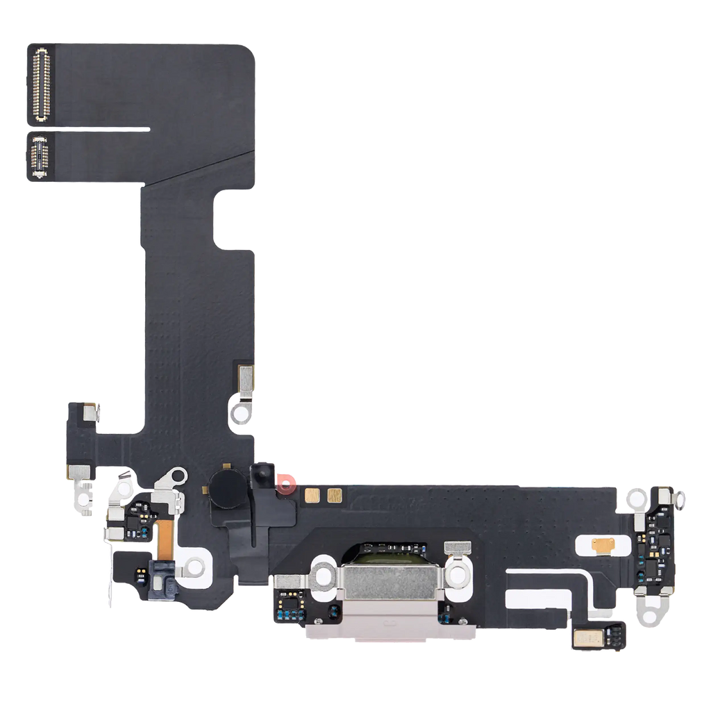 Charging Port Flex Cable for iPhone 13 (Premium) (Pink)