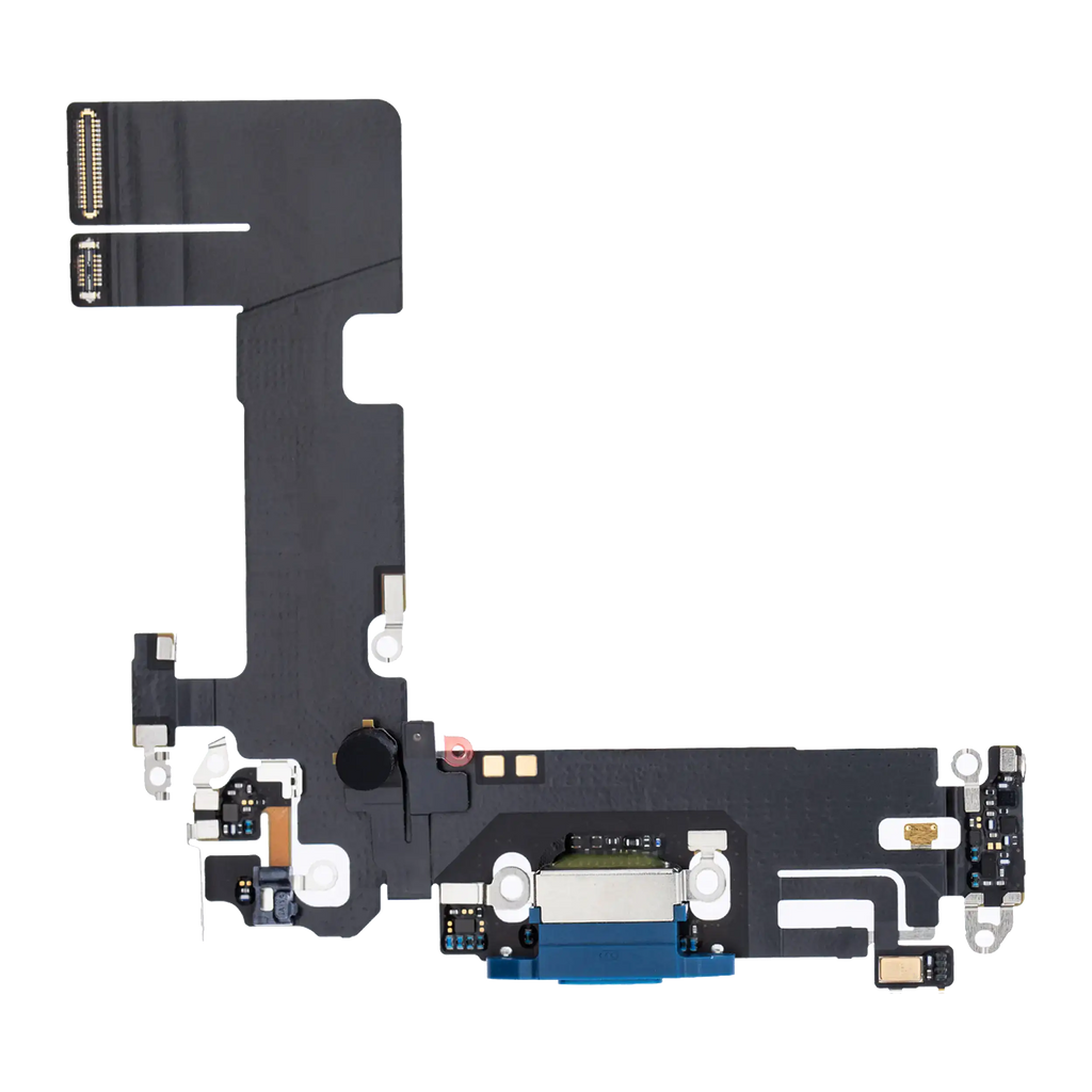 Charging Port Flex Cable for iPhone 13 (Premium) (Blue)